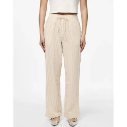 Pantalon loose string en coton Sally beige Quin