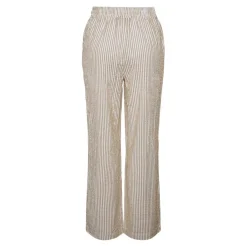 Pantalon loose string en coton Sally beige Quin