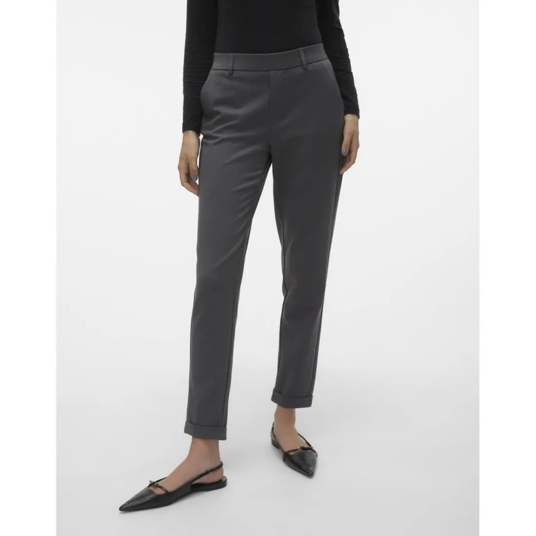 Pantalon regular fit gris Kai