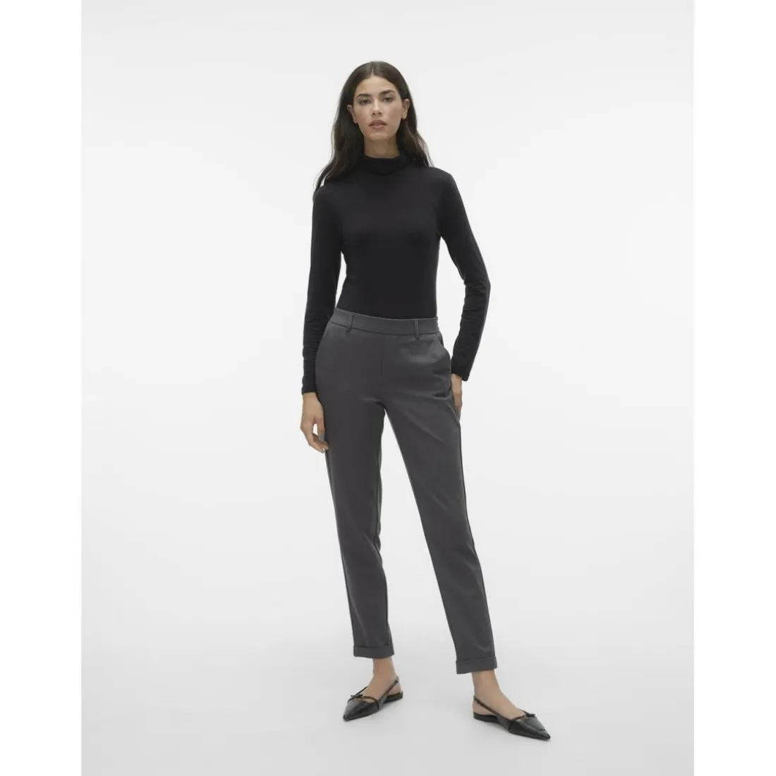 Pantalon regular fit gris Kai