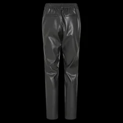 Pantalon regular fit noir Gia