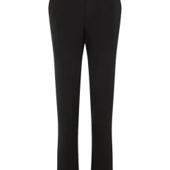 Pantalon Regular Fit Taille moyenne noir