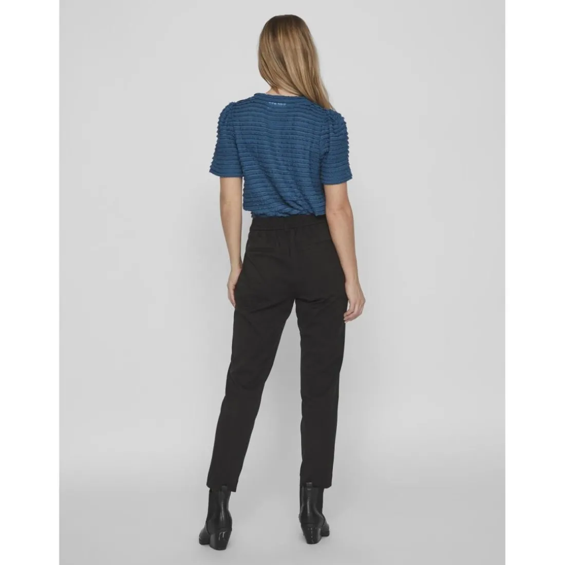 Pantalon slim fit noir