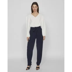 Pantalon taille haute Clava bleu Ruby