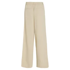 Pantalon taille haute jambe ample Varone gris Kaye