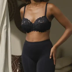 Panty sculptant anti-frottement noir