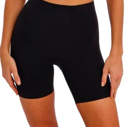 Panty sculptant noir en coton