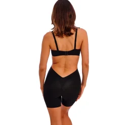 Panty sculptant noir en coton