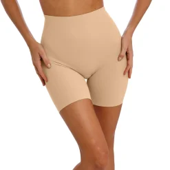 Panty sculptant praline brun en coton