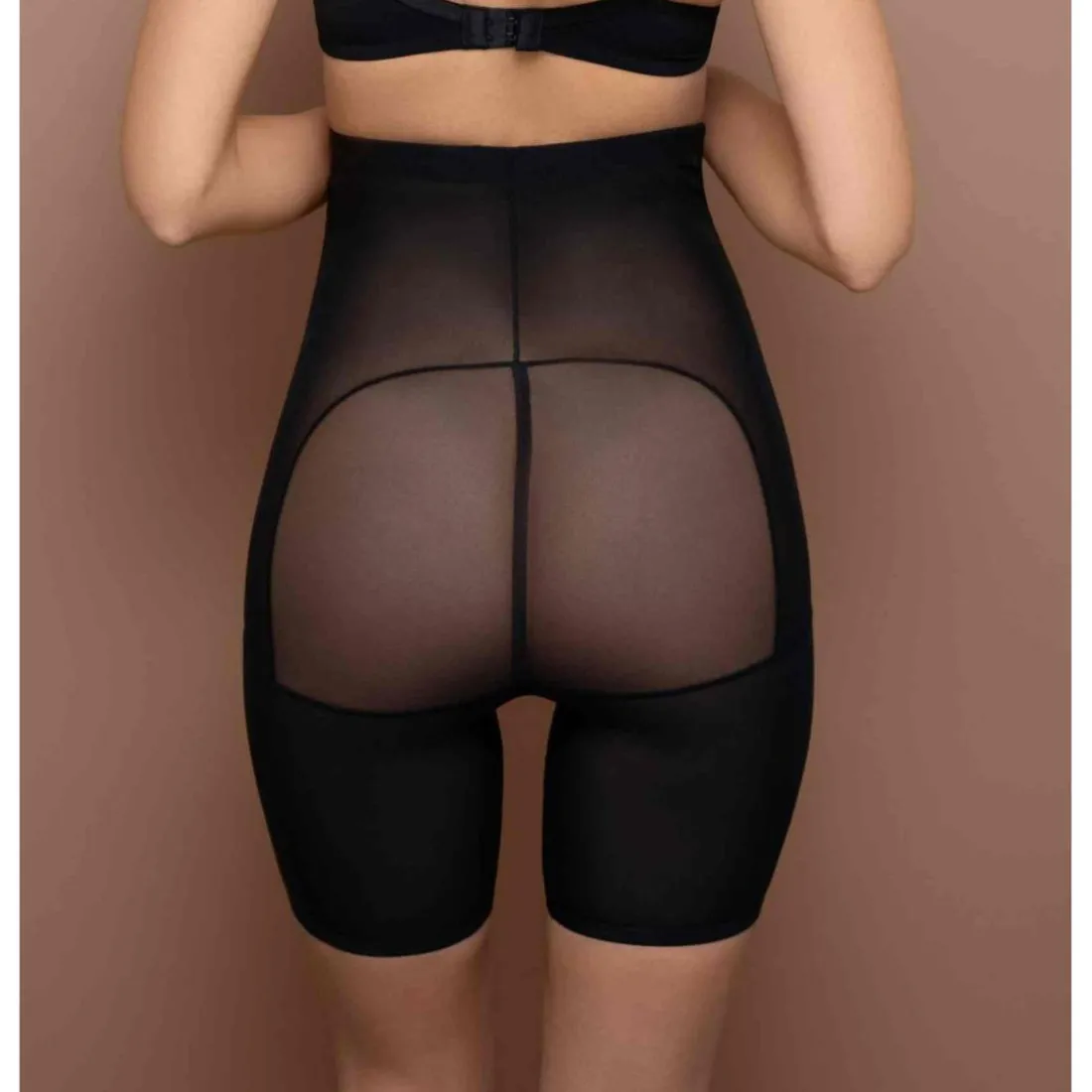 Panty taille haute gainant Noir Bye Bra