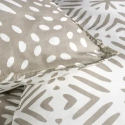 Parure de lit 2 personnes Coton 57 Fils Manon
