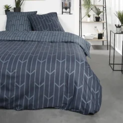 Parure de lit 2 personnes Coton 57 Fils Imprime Apolline
