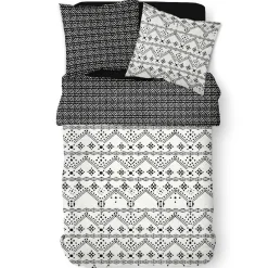 Parure de lit 2 personnes Coton Zippée Imprimé Mawira Sarah