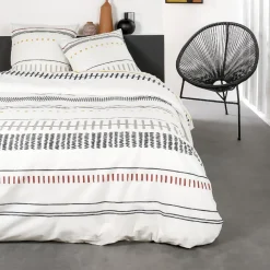 Parure de lit 2 personnes Myriam 57 fils