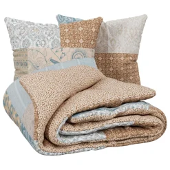 Parure de lit imprimée Aiden 240x220cm - Multicolore