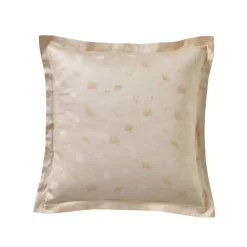 Parure drap plat 240 x 300 cm + 2 taies 65 x 65 satin jacquard KYOTO Chanvre