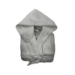 Peignoir à Capuche en Coton 470 gm² TERTIO® - anthracite