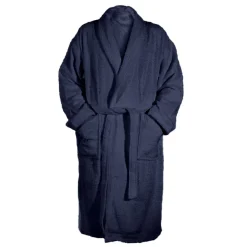 Peignoir à Col Chale 450 m² TERTIO® - Bleu Indigo