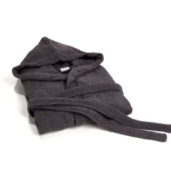 Peignoir de bain à capuche TOP 470 g/m² - Anthracite