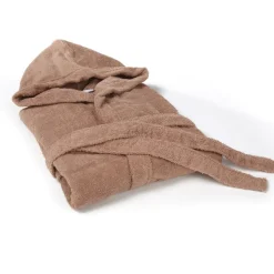 Peignoir de bain à capuche TOP 470 g/m² - Noisette