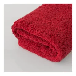 Peignoir de voyage à capuche RANGER 300 g - Rouge
