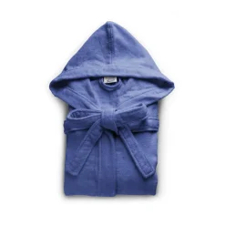 Peignoir de voyage à capuche RANGER 300 g - Bleu Lavande