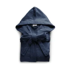 Peignoir de voyage RANGER, à capuche 300g Bleu marine