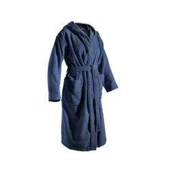 Peignoir de voyage RANGER, à capuche 300g Bleu marine