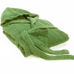 Peignoir de voyage RANGER, à capuche 300g Taille L Vert
