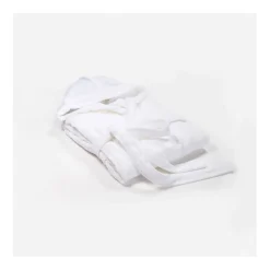 Peignoir de voyage RANGER, à capuche 300g, Blanc
