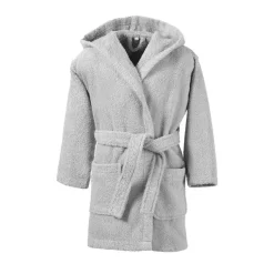 Peignoir enfant uni lauréat 340gm2 - Gris