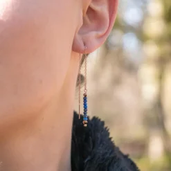 Pendantes Sloya Lumia en pierres Lapis-lazuli