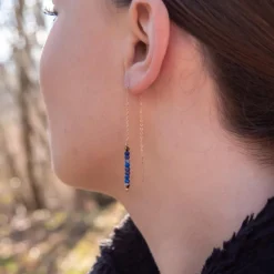 Pendantes Sloya Lumia en pierres Lapis-lazuli