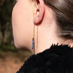 Pendantes Sloya Lumia en pierres Lapis-lazuli