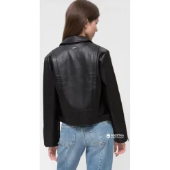 Perfecto simili cuir Pepe Jeans femme - Noir