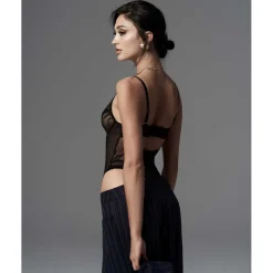 Perisia body ouvert noir