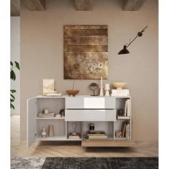 Petit buffet 181 cm MONACO panneaux de particules