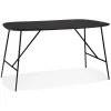 Petite table ou bureau 'FIONA' en bois finition Chêne noir
