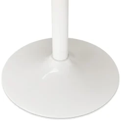 Pied de table 'BIANKO' en métal blanc
