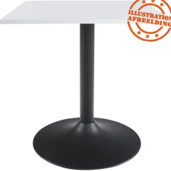 Pied de table 'BLAK' en métal noir