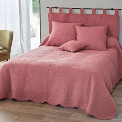 Plaid BAILLARGUES bois de rose
