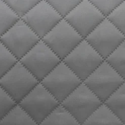Plaid piquage carreaux - Gris