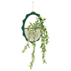 Plante artificelle suspendue Cheri Blanc