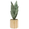 Plante artificielle en pot Cheri Jaune