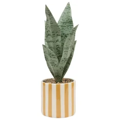 Plante artificielle en pot Cheri Jaune
