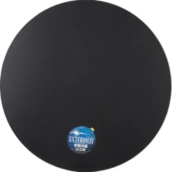 Plateau de table 'LIMULE' rond noir