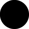 Plateau de table rond noir 'RINGO'