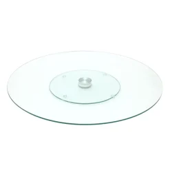 Plateau verre tournant 45cm WARREN