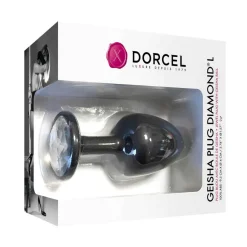 Plug anal GEISHA PLUG DIAMOND L - Noir Dorcel