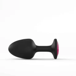 Plug anal GEISHA PLUG RUBY M - Noir Dorcel